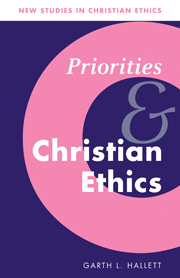 Priorities and Christian Ethics