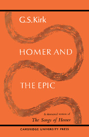 Homer and the Epic