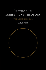 Method in Ecumenical Theology