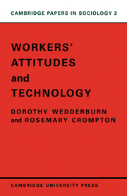Workers' Attitudes and Technology