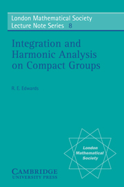 Integration and Harmonic Analysis on Compact Groups