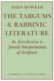 The Targums and Rabbinic Literature