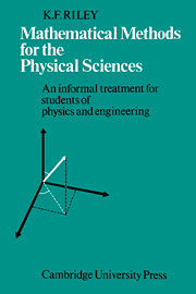 Essential Mathematical Methods Physical Sciences Mathematical And Putational Methods And Modelling Cambridge University Press