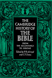 The Cambridge History of the Bible