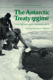 The Antarctic Treaty Regime