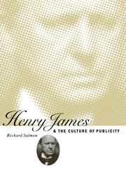 Henry James and the Culture of Publicity