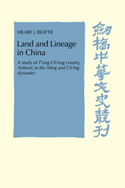 Land and Lineage in China