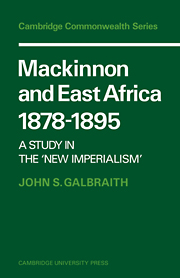 Mackinnon and East Africa 1878–1895