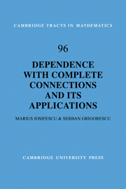 Dependence with Complete Connections and its Applications