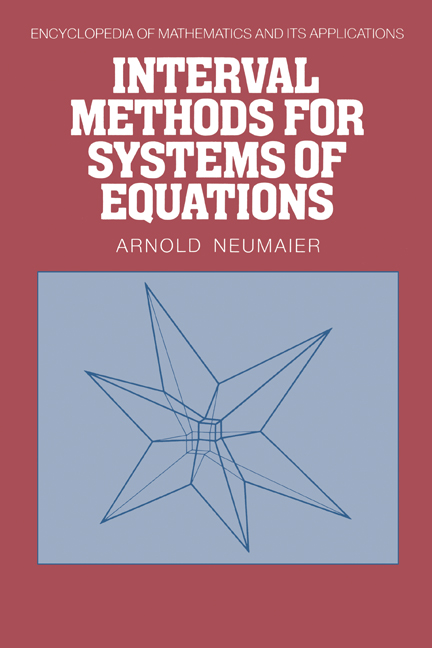 Interval Methods for Systems of Equations