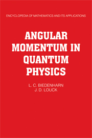 Angular Momentum in Quantum Physics