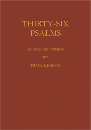 Thirty Six Psalms