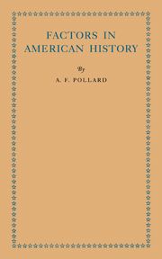 Factors in American History