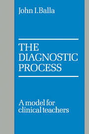 The Diagnostic Process