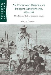 An Economic History of Imperial Madagascar, 1750–1895