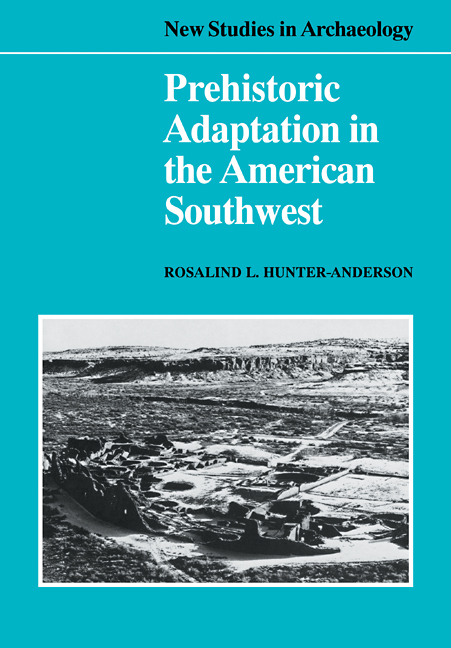Prehistoric Adaptation in the American Southwest
