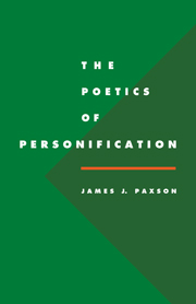 The Poetics of Personification