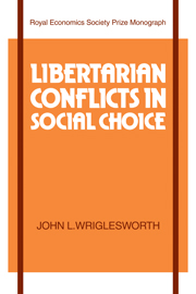 Libertarian Conflicts in Social Choice