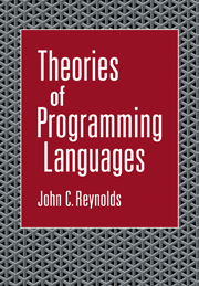 Theories of Programming Languages