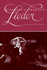 Schubert's Dramatic Lieder