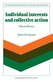 Individual Interests and Collective Action