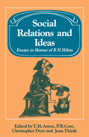 Social Relations and Ideas
