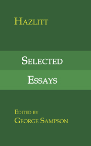 Selected Essays