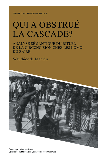 Qui a obstrué la cascade?