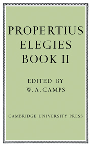 Propertius: Elegies