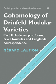 Cohomology of Drinfeld Modular Varieties