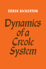 Dynamics of a Creole System