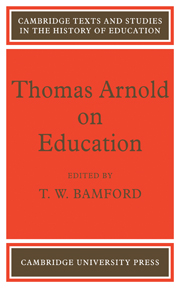 Thomas Arnold on Education