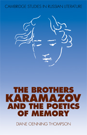 The Brothers Karamazov and the Poetics of Memory