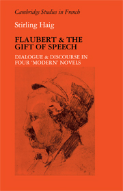 Flaubert and the Gift of Speech