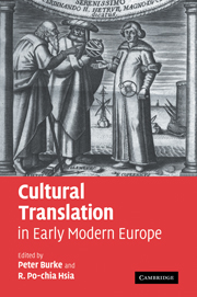 Cultural Translation in Early Modern Europe