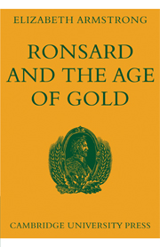 Ronsard and the Age of Gold