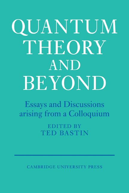 Quantum Theory and Beyond