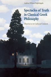Spectacles of Truth in Classical Greek Philosophy