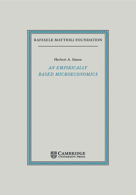 An Empirically-Based Microeconomics