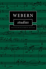 Webern Studies