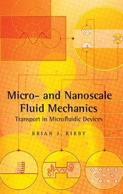 Micro and nanoscale fluid mechanics transport microfluidic devices