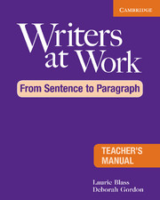 Writers at Work | Writing | Cambridge University Press