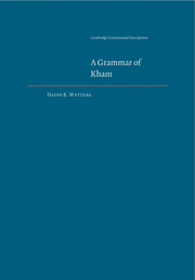 A Grammar of Kham