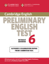 Cover image of Cambridge Preliminary English Test 6