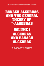 Banach Algebras and the General Theory of *-Algebras