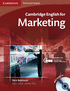 Cover image of Cambridge English for Marketing