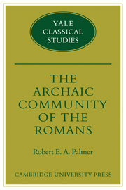 The Archaic Community of the Romans