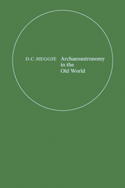 Archaeoastronomy in the Old World