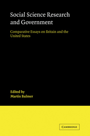 Social Science Research and Government