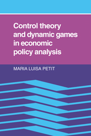 Control Theory and Dynamic Games in Economic Policy Analysis
